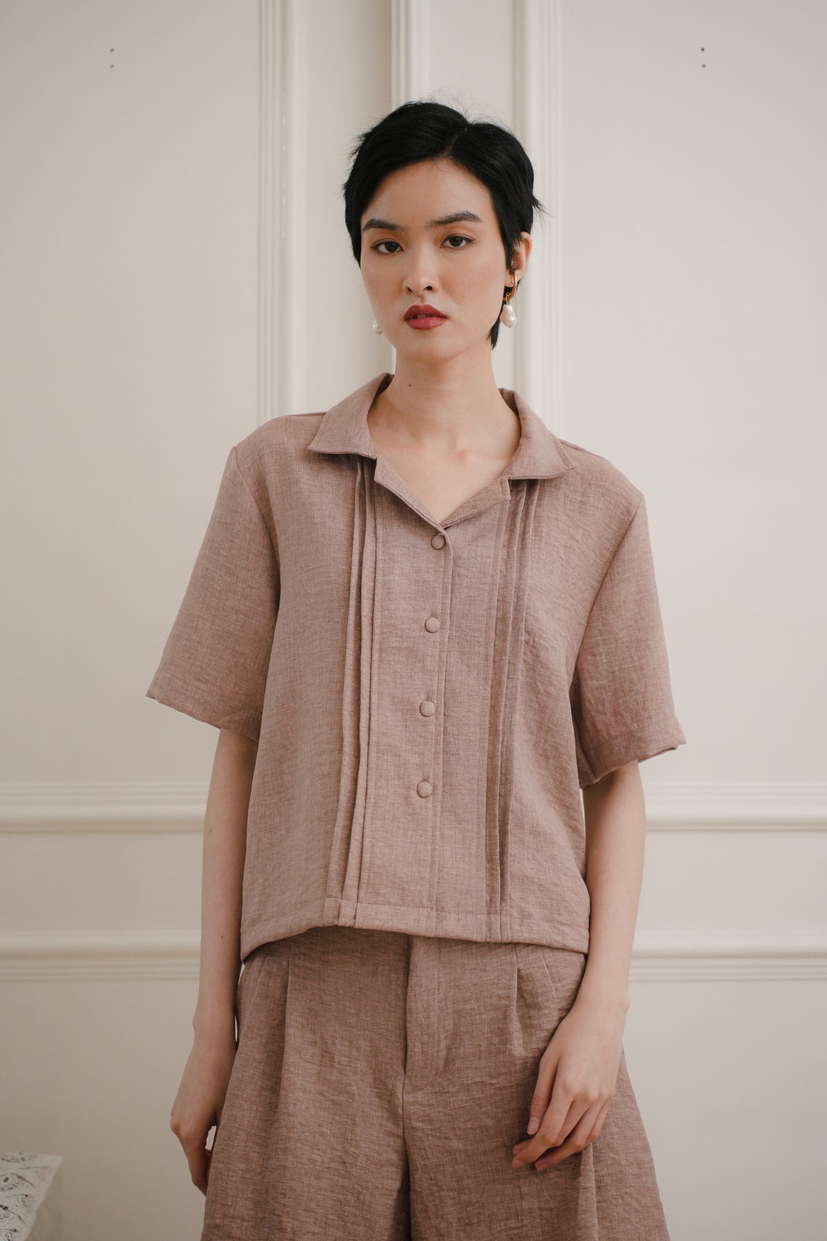 TESSA TOP IN PETUNIA