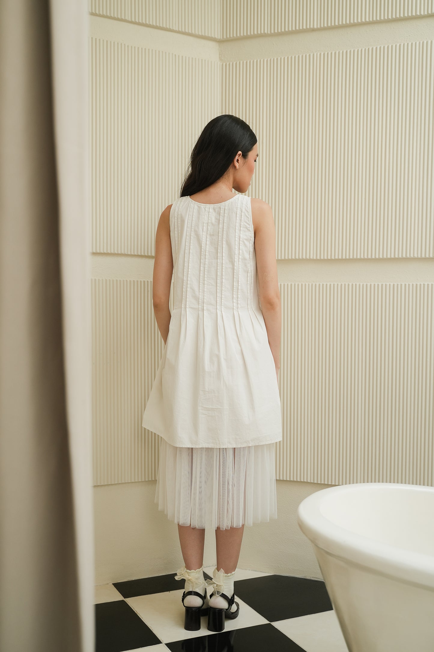 LULLA TULLE IN OFFWHITE