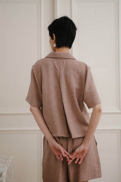 TESSA TOP IN PETUNIA