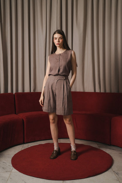 BRYN PANTS IN TOFFEE NUT