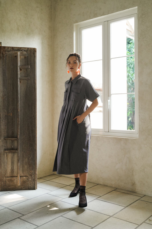 MESSINA DRESS MOONLESS NIGHT