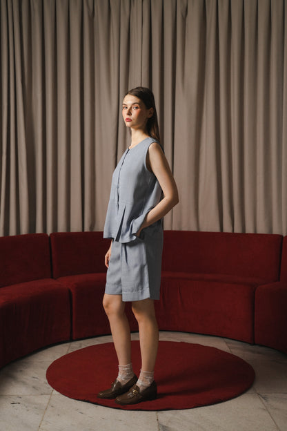 FAYE TOP IN BLUEBELL