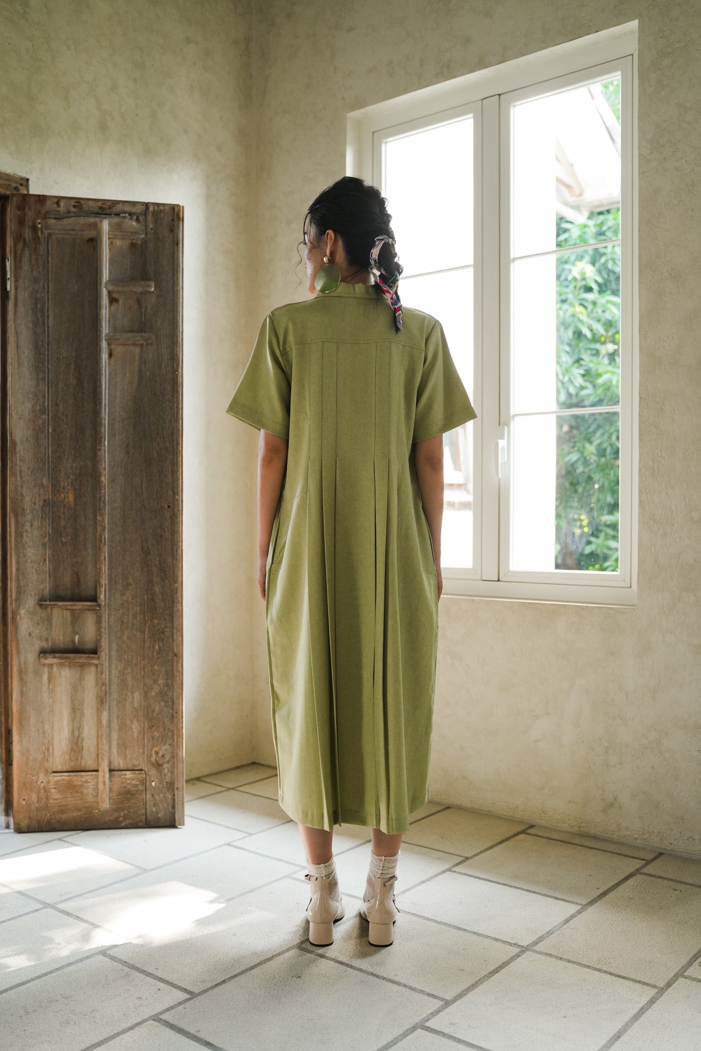 MESSINA DRESS KIWI CLOVER