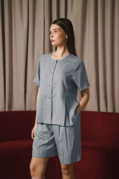 FAYE TOP IN BLUEBELL