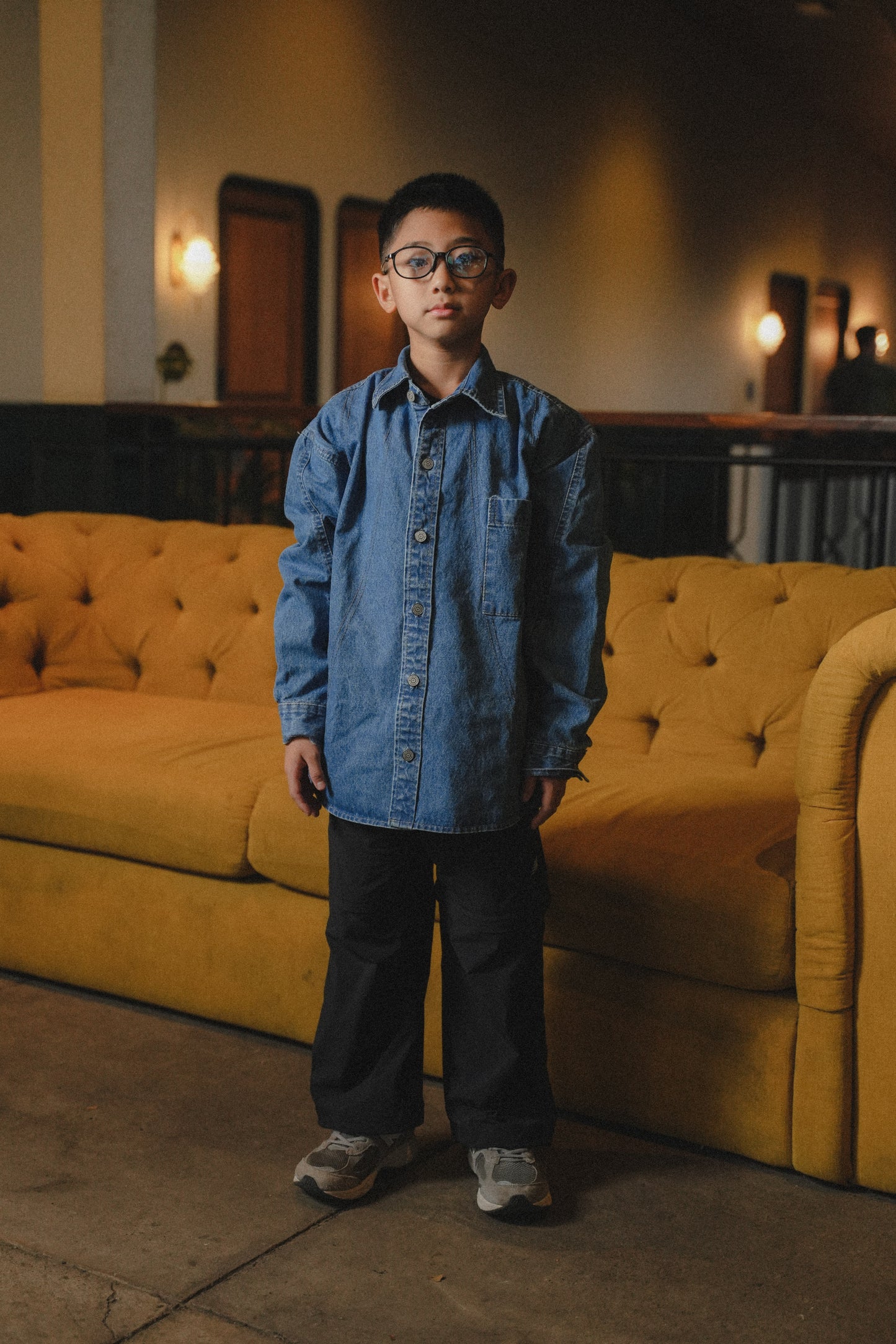 ANDREW JR IN INDIGO