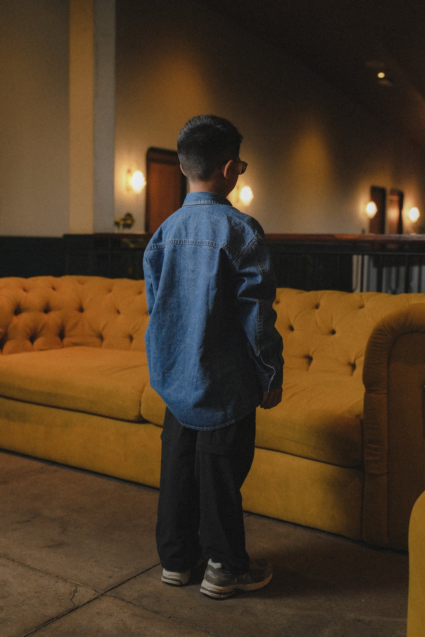 ANDREW JR IN INDIGO