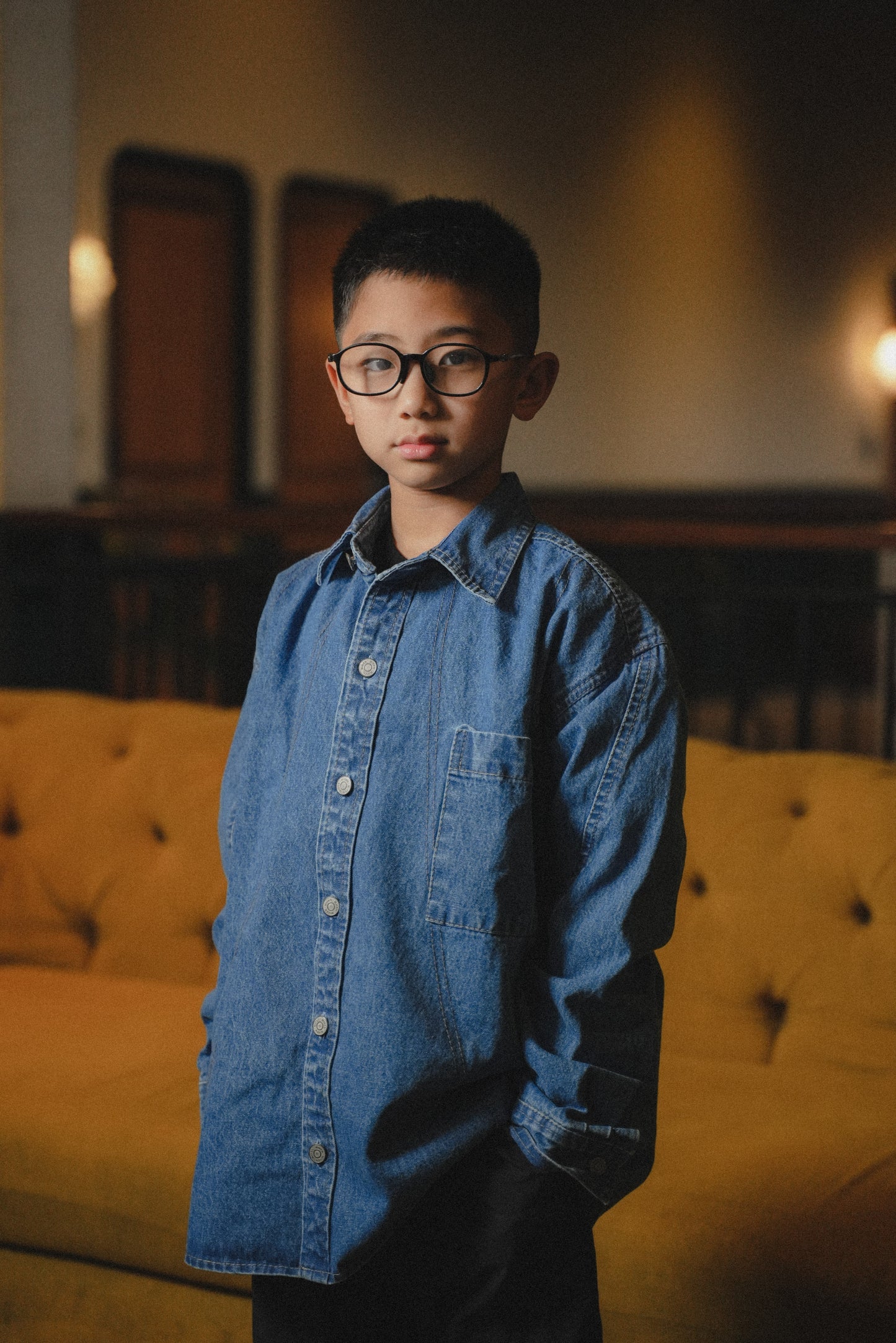 ANDREW JR IN INDIGO