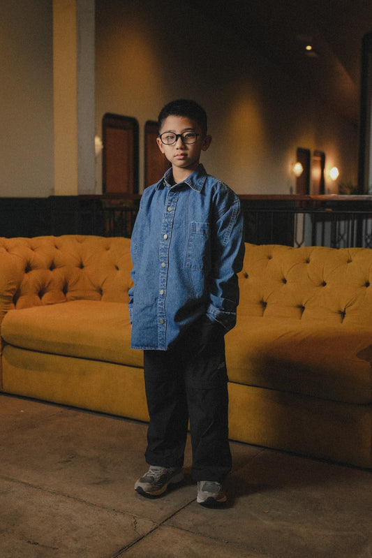 ANDREW JR IN INDIGO