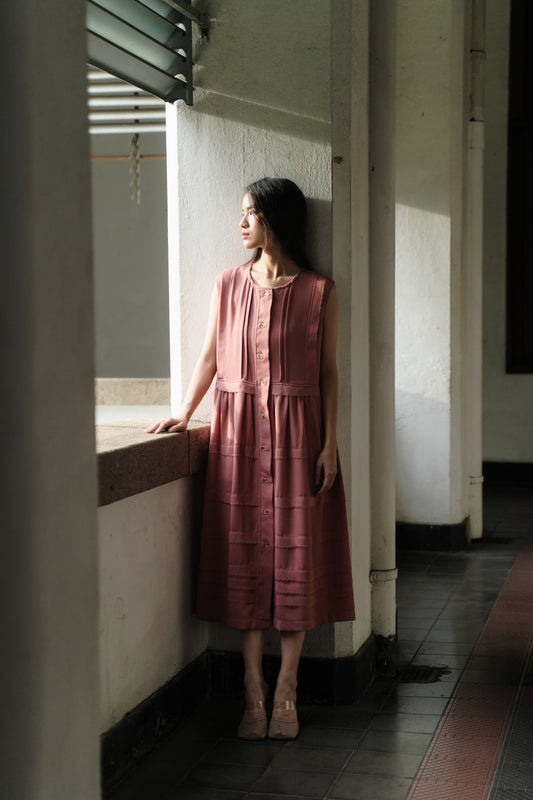 ISADORA DRESS IN POMELO