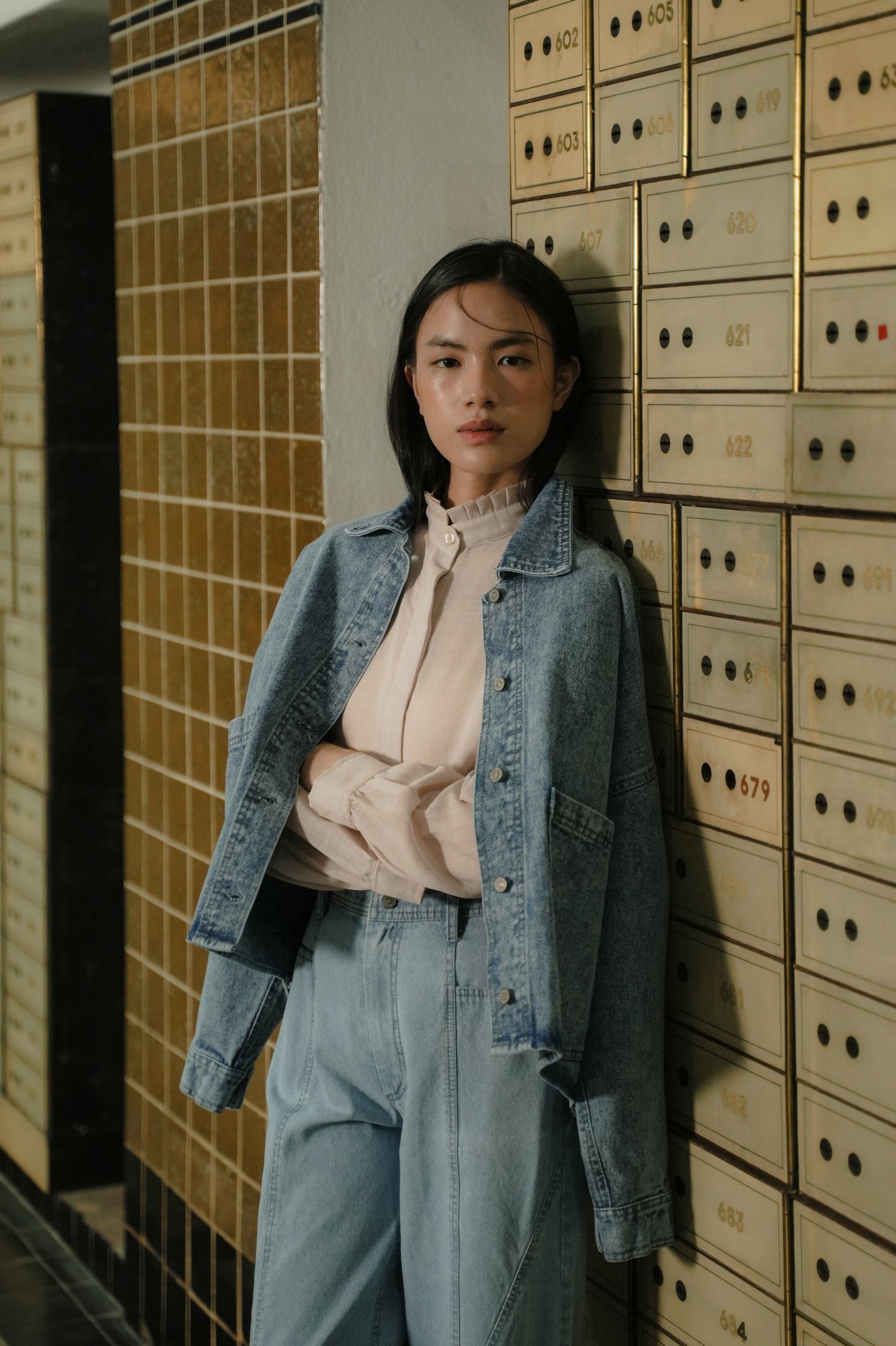 RHYS JACKET WHISPY BLUE FOR HER