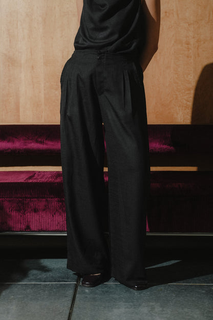 VESPER PANT IN BLACK BEAUTY