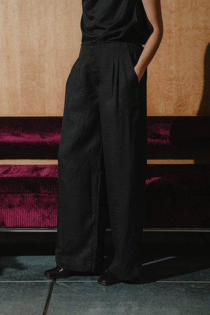 VESPER PANT IN BLACK BEAUTY