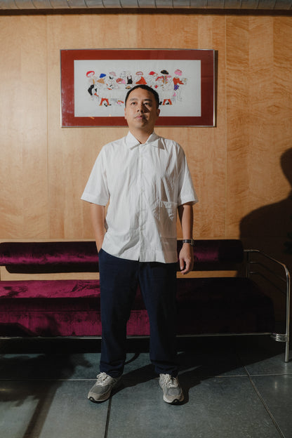 CEDRIC UNISEX SHIRT IN WHISKER