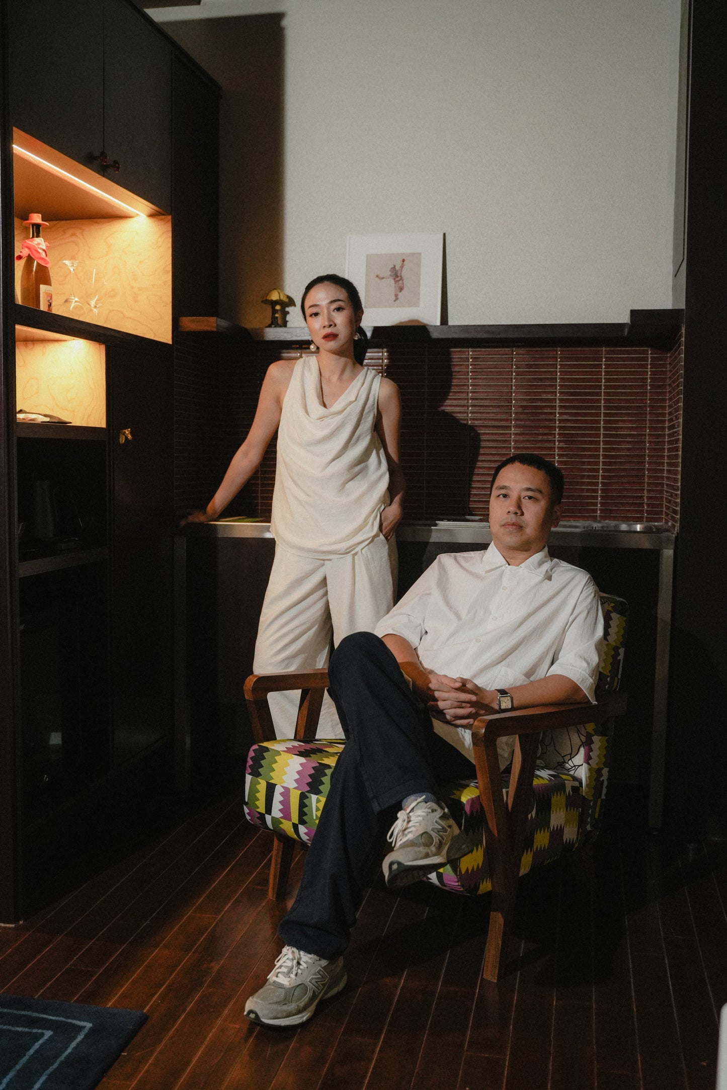 CEDRIC UNISEX SHIRT IN WHISKER