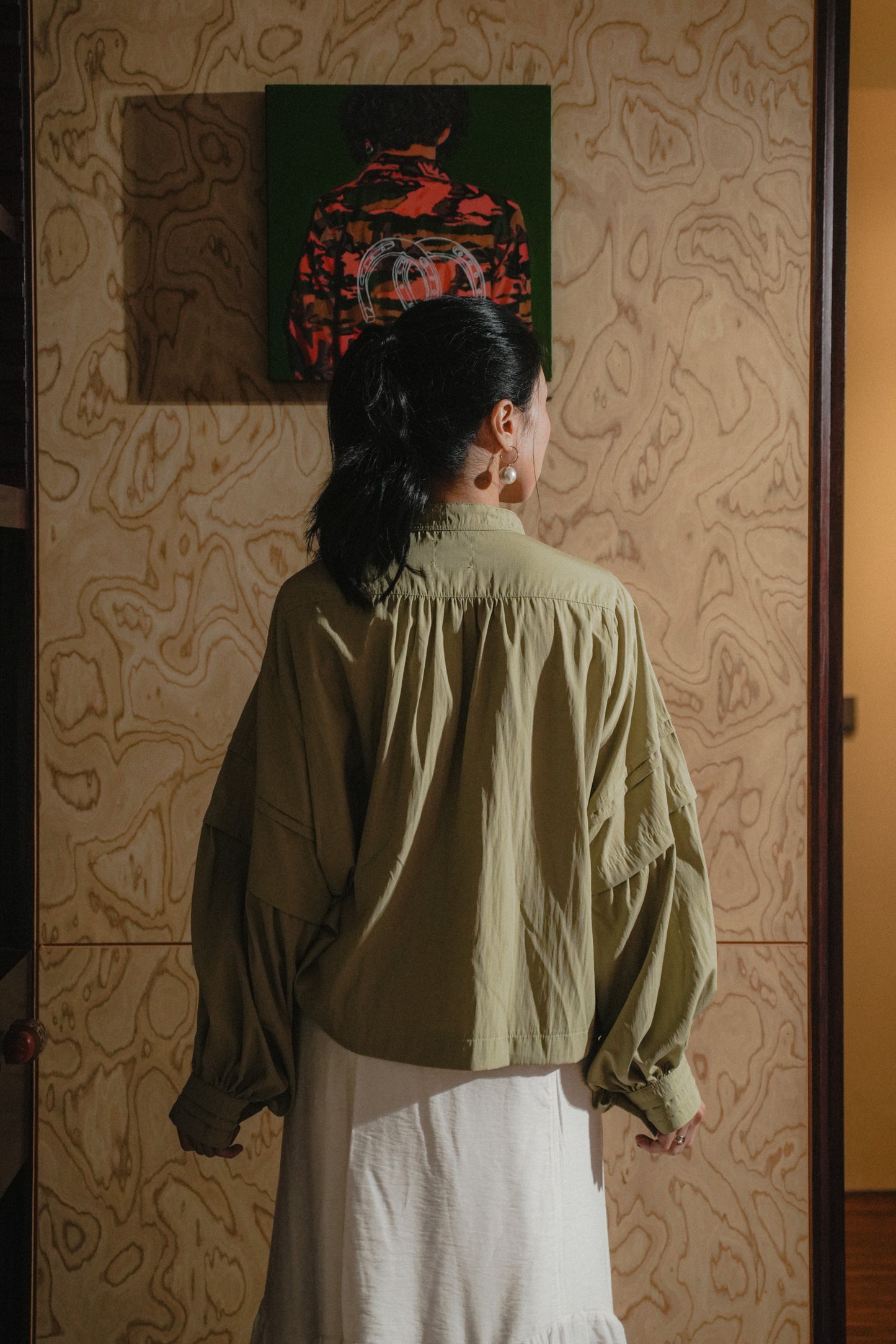 EVE TOP IN CEDAR GREEN