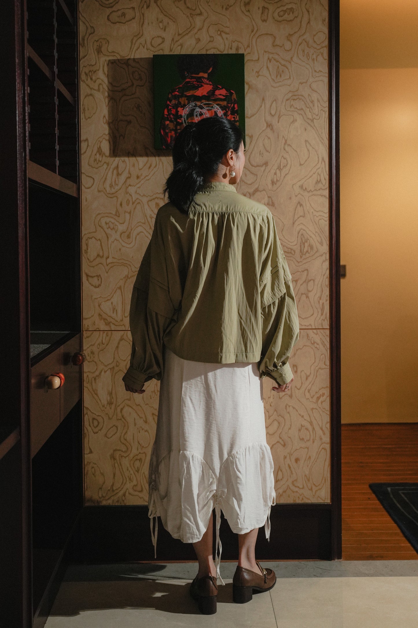 EVE TOP IN CEDAR GREEN