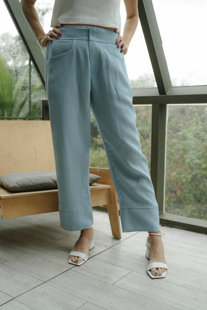 PALAIS PANTS IN KENSINGTON BLUE