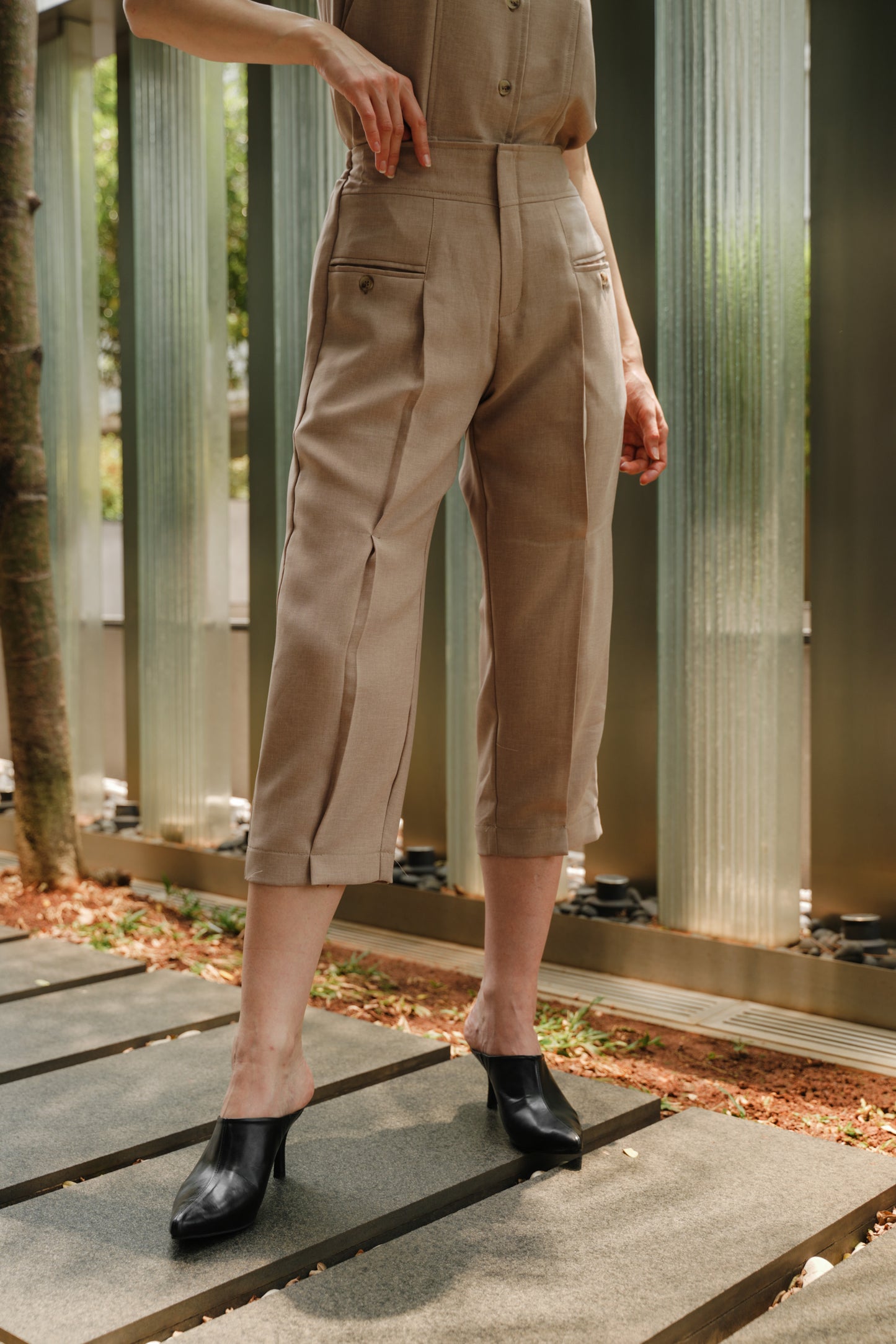 CARETTE PANT IN GRANOLA