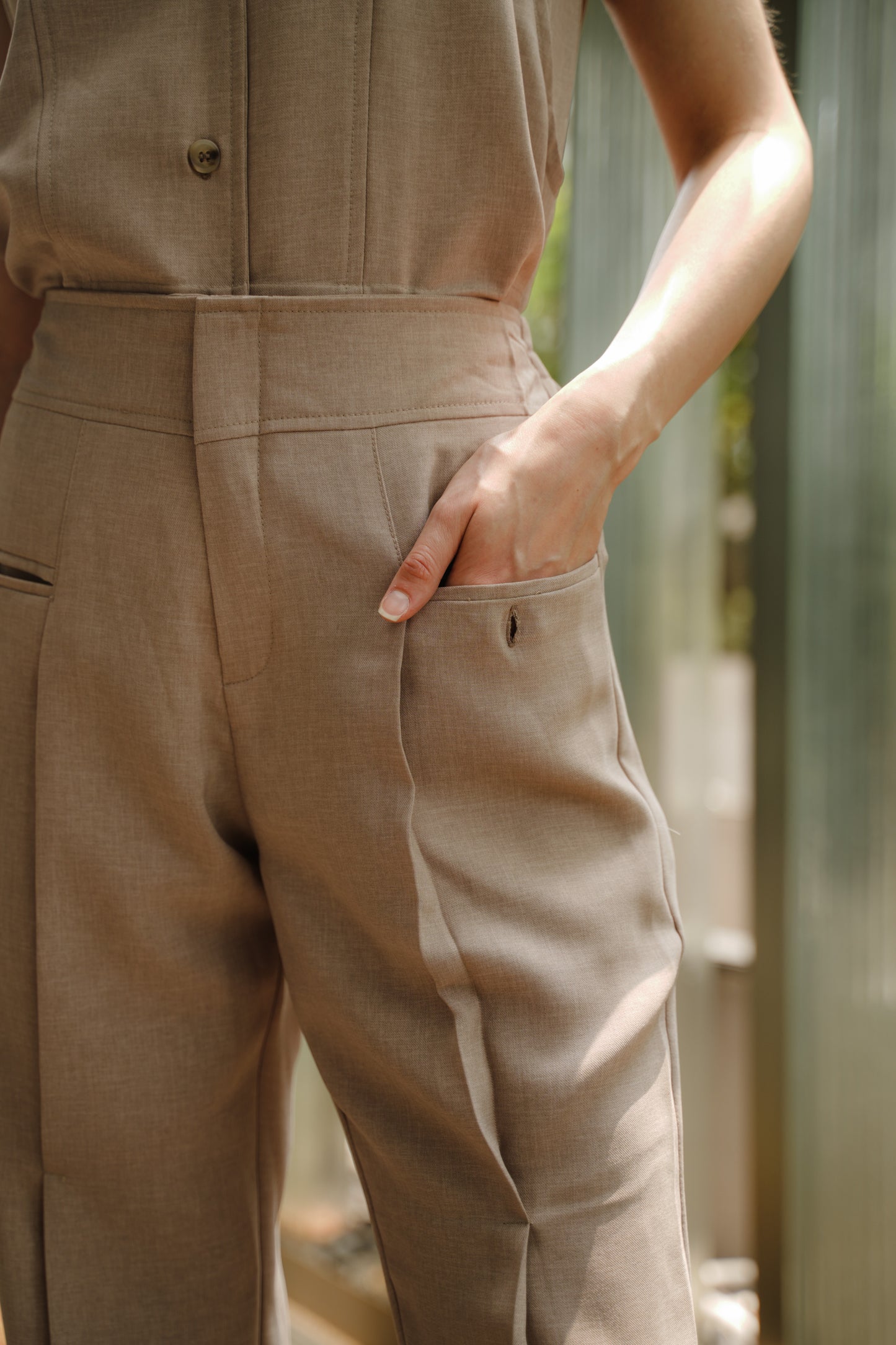 CARETTE PANT IN GRANOLA