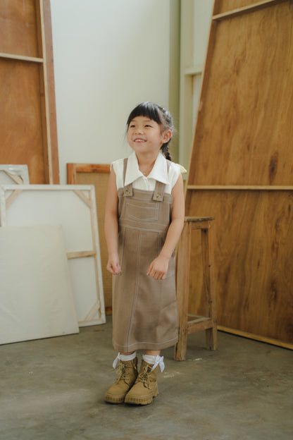 MINI TADAO OVERALL IN POSSY GREEN