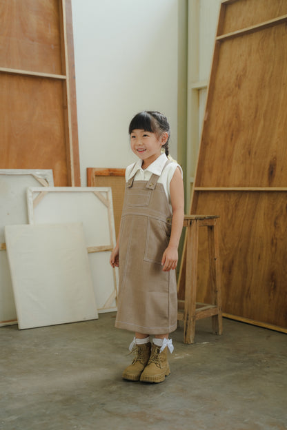 MINI TADAO OVERALL IN POSSY GREEN