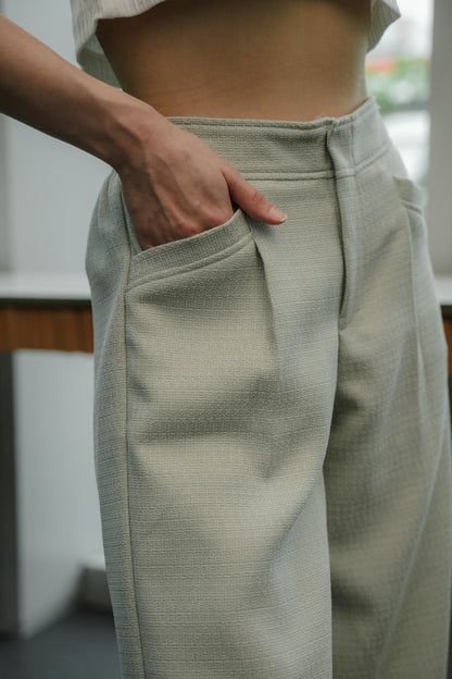 PROTO PANT IN ASH KELP