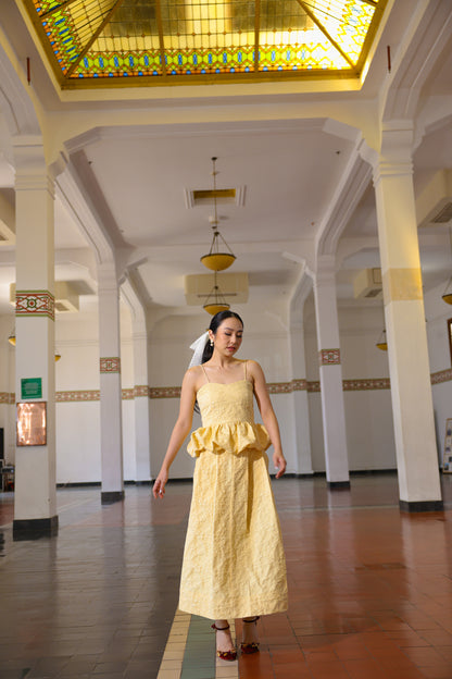 ESTHER TANK JACQUARD IN AMBER GLOW