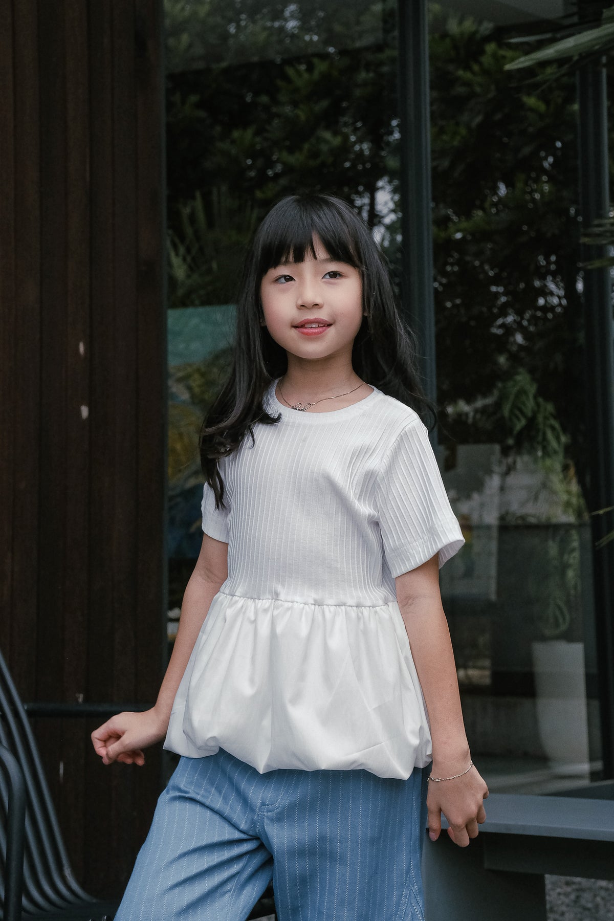 MINI DUFFY IN OFFWHITE