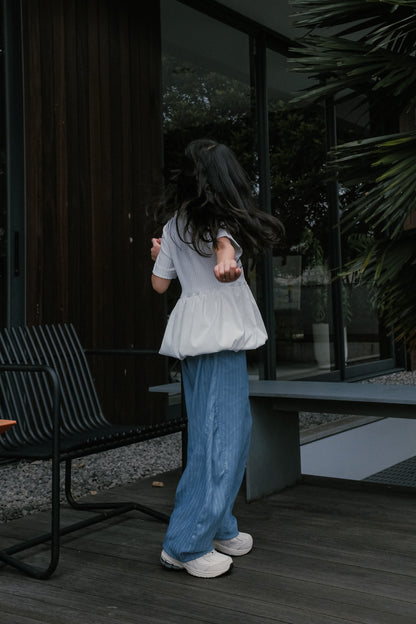 MINI DUFFY IN OFFWHITE