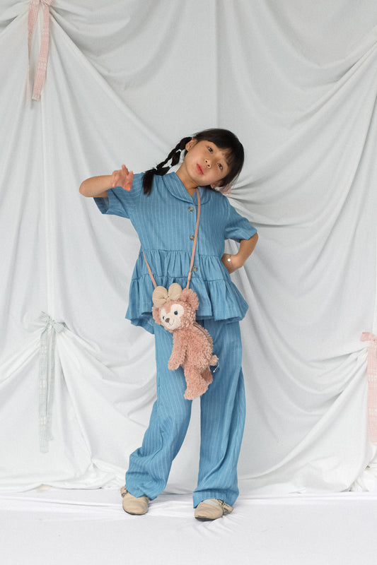 SET - MINI LYRA BASTIAN IN WHSIPY BLUE