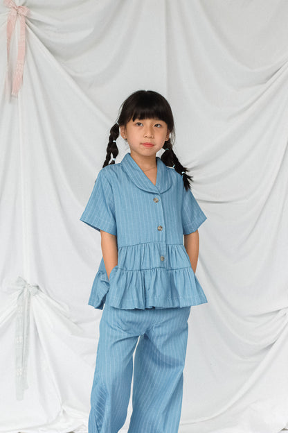 SET - MINI LYRA BASTIAN IN WHSIPY BLUE