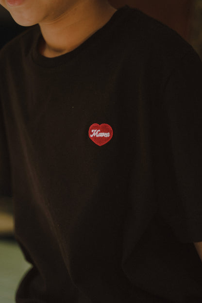 MINI TYANN TEES IN TRUFFLE