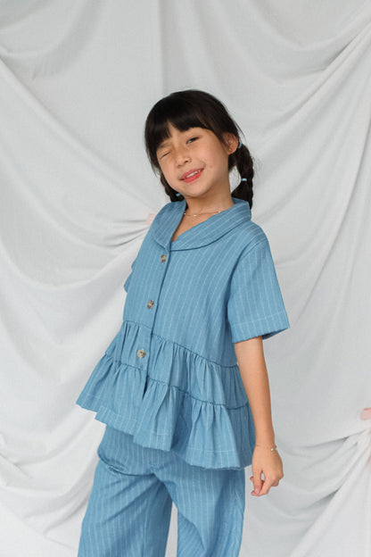 SET - MINI LYRA BASTIAN IN WHSIPY BLUE
