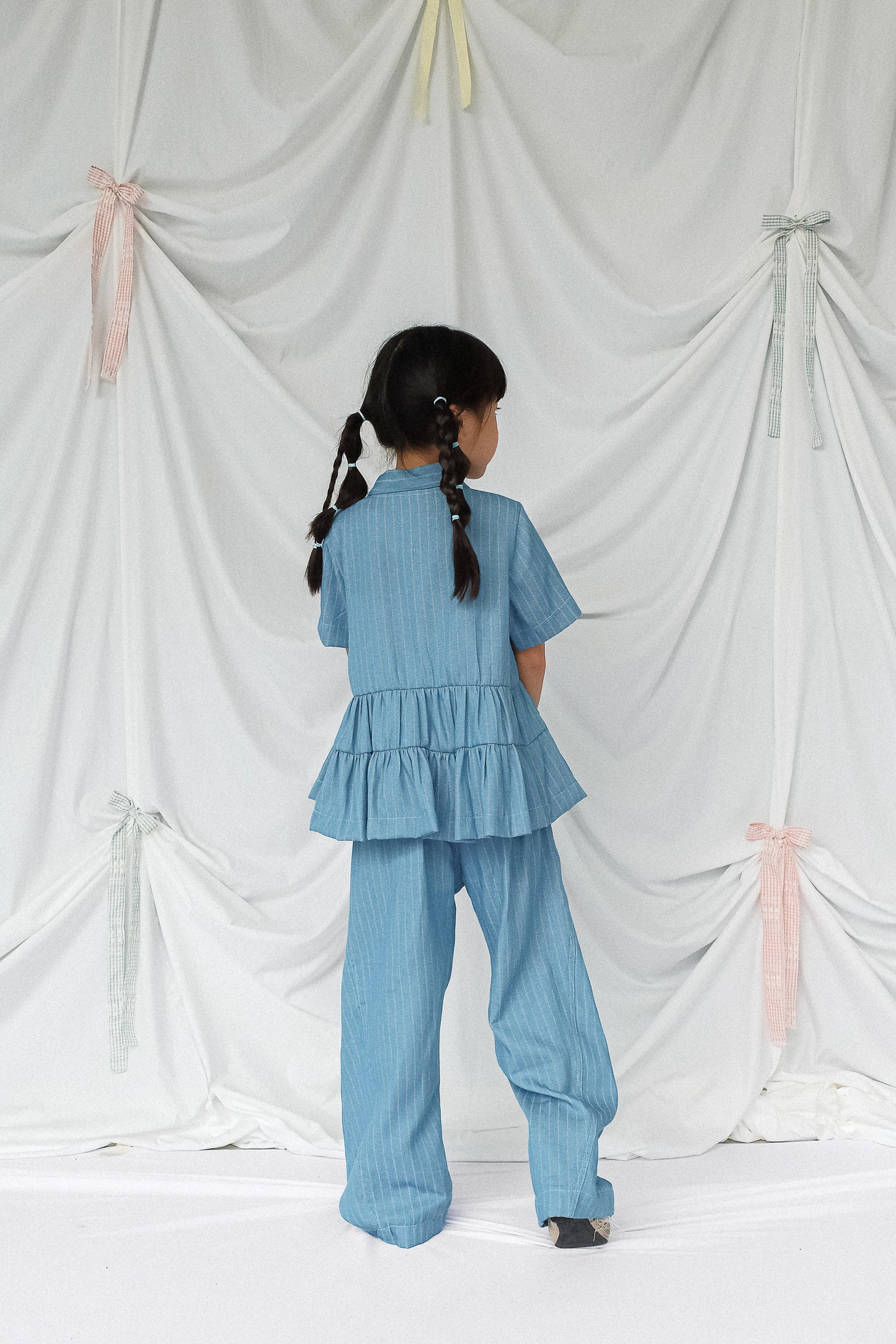 SET - MINI LYRA BASTIAN IN WHSIPY BLUE