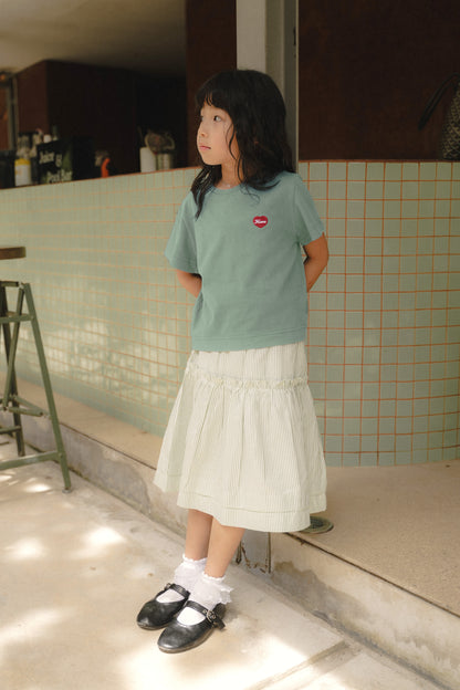 MINI TYANN TEES IN SAGE