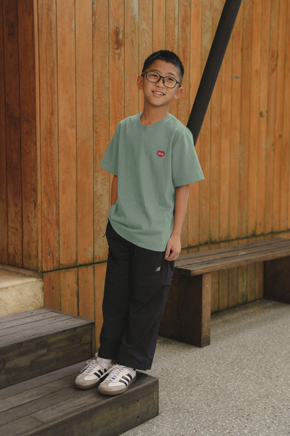 MINI TYANN TEES IN SAGE