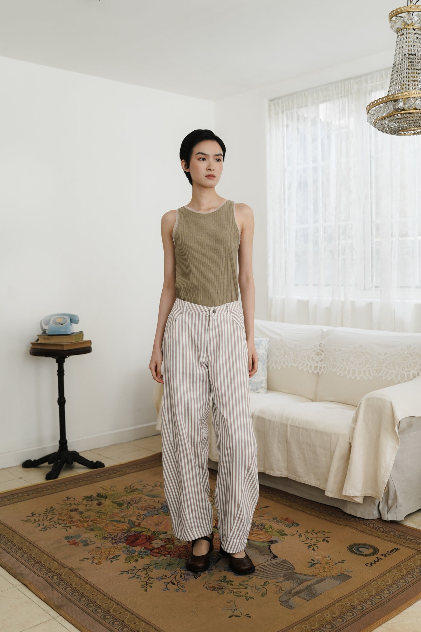 BASTIAN PANTS IN OAT