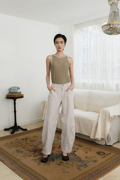 BASTIAN PANTS IN OAT