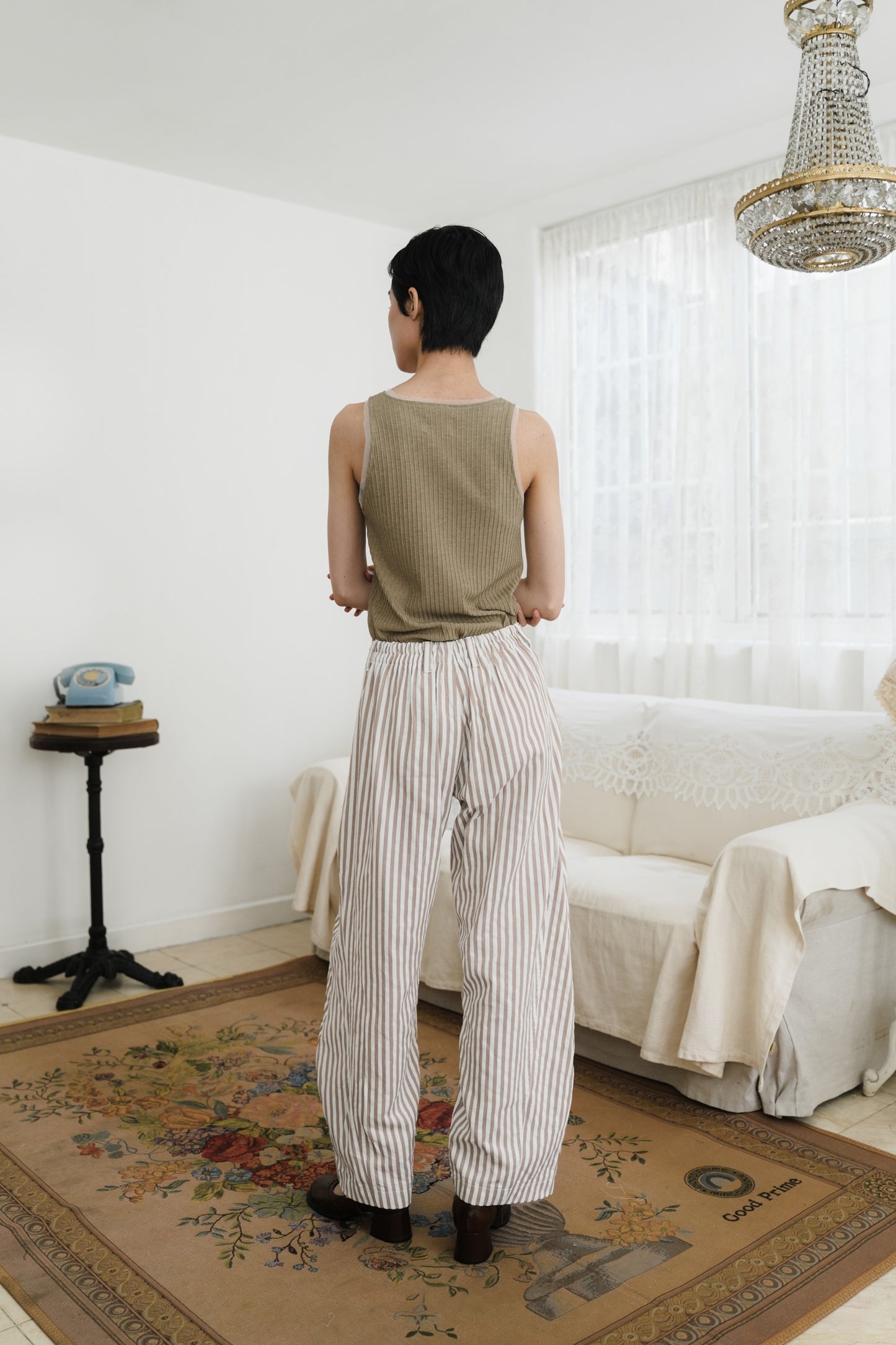 BASTIAN PANTS IN OAT