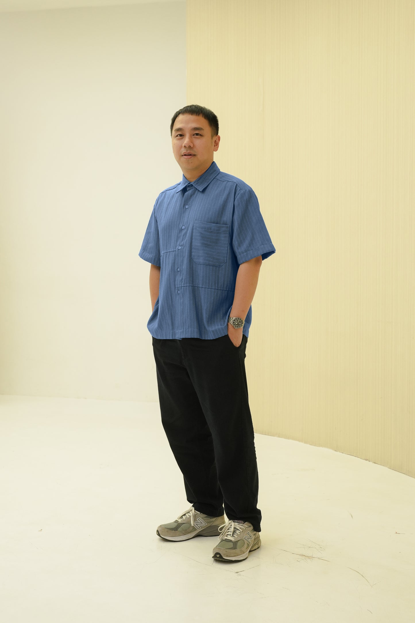 ORION SHIRT IN PARISIAN BLUE