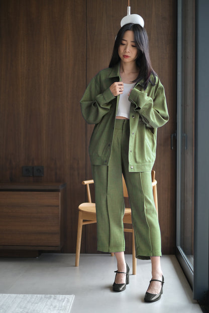 PANTHEON SHIRT IN KITRI GREEN