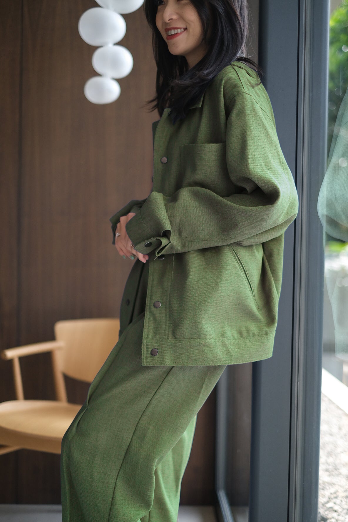 PANTHEON SHIRT IN KITRI GREEN