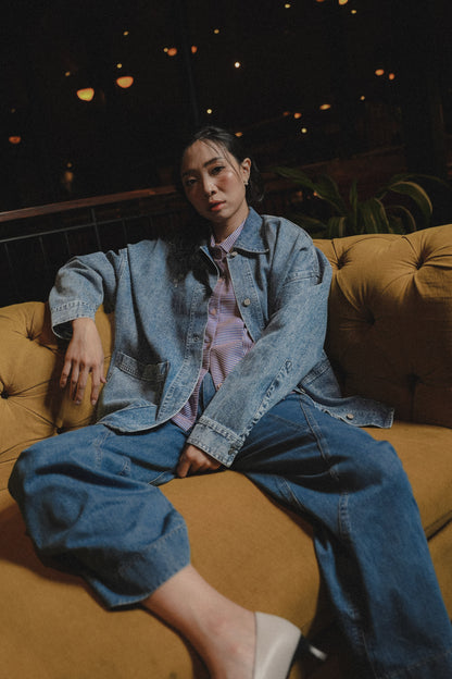 RHYS JACKET WHISPY BLUE FOR HER