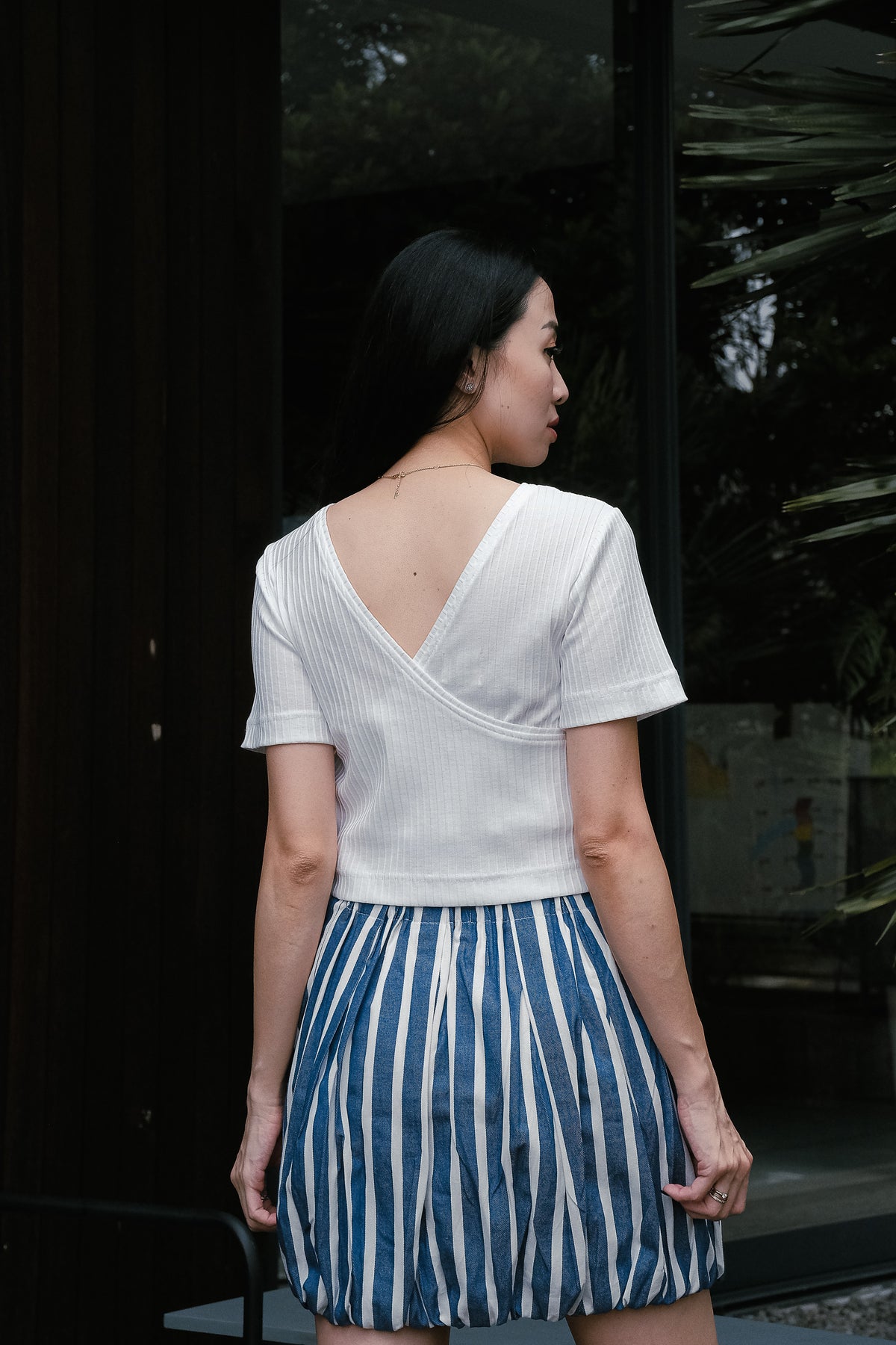 SERA CROP IN OFFWHITE