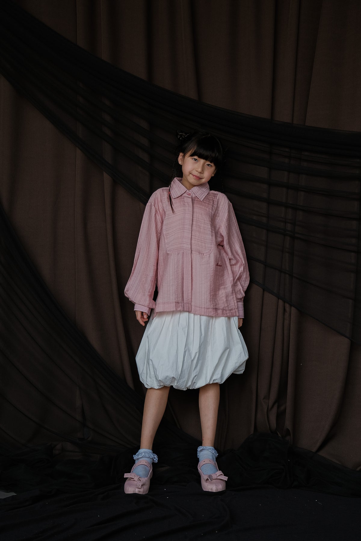 MINI SOREN SKIRT IN SNOW WHITE