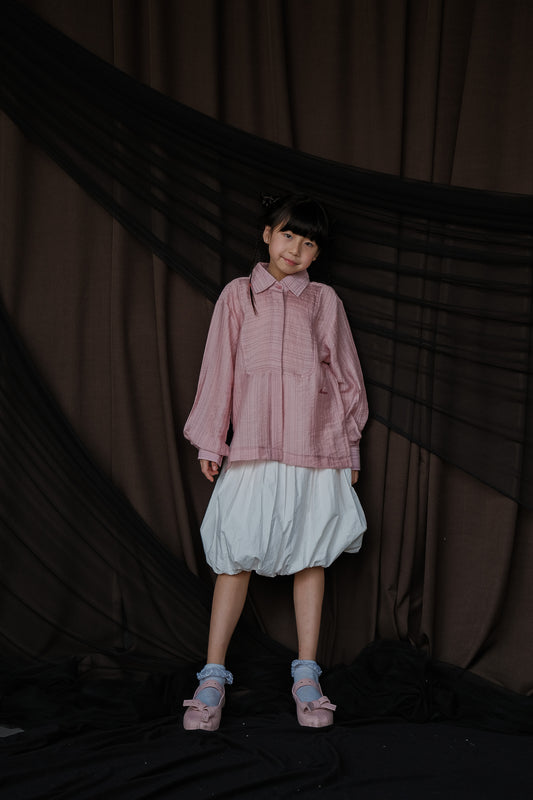 MINI SOREN SKIRT IN SNOW WHITE