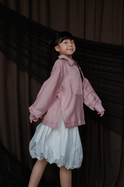 MINI SOREN SKIRT IN SNOW WHITE