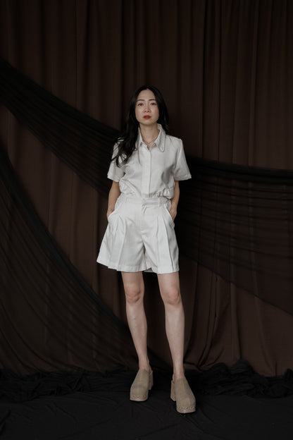 NEW BIJOU PANT IN PEARL WHITE