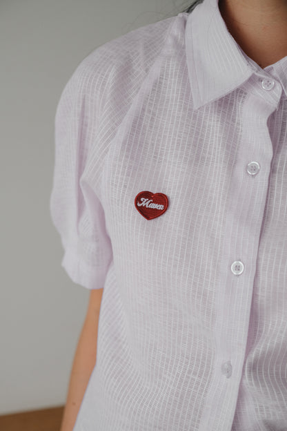 YOONA TOP IN BLUSHING GRAPE