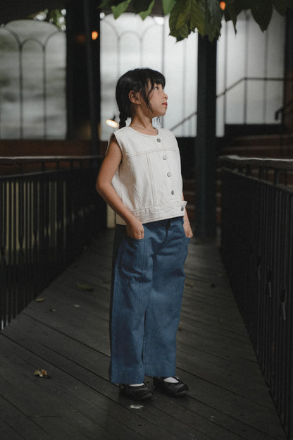 MINI CALLUM PANTS IN CLASSIC BLUE